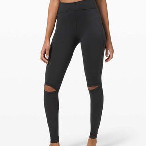 Lululemon Force Within Leggings with knee slits